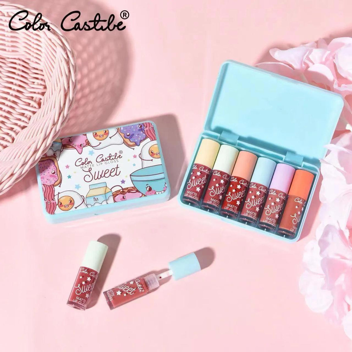 Color Castle Matte Lipgloss - 6 Set
