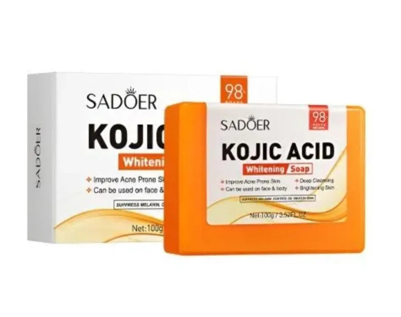 Sadoer Kojic Acid Whitening Soap 100g