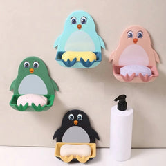 Cute Penguin Soap Holder