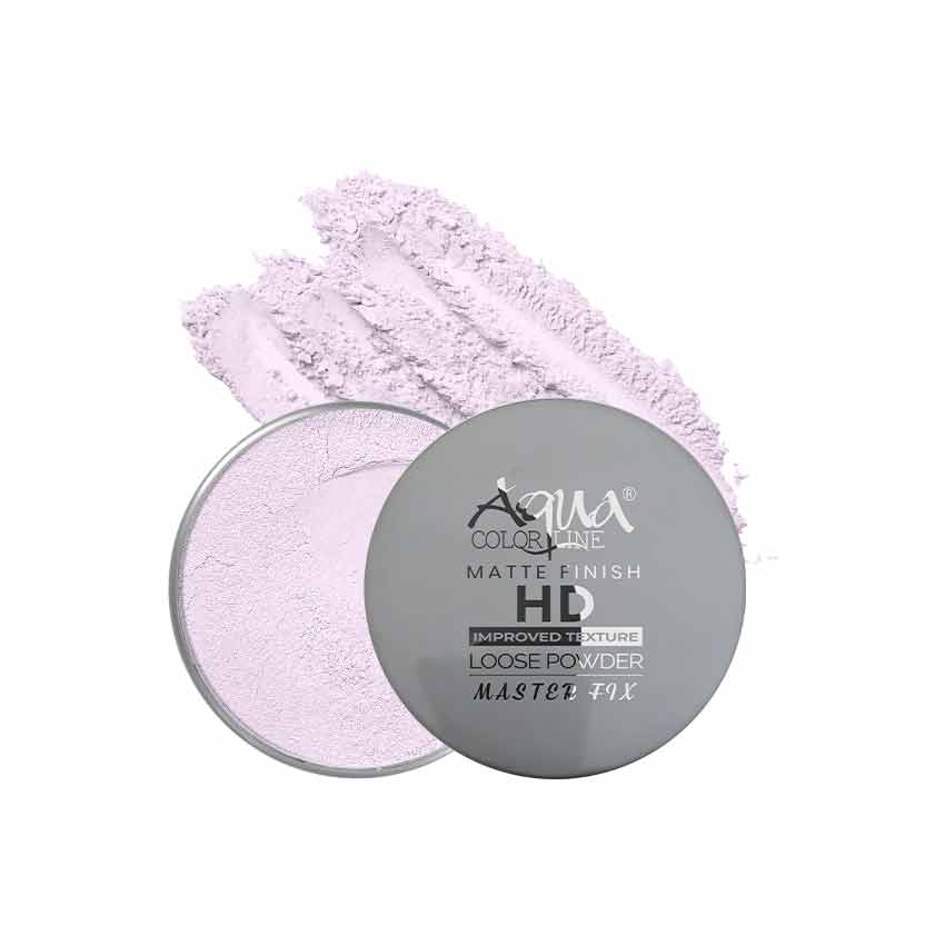 Aqua Color Line Matte Finish HD Loose Powder .