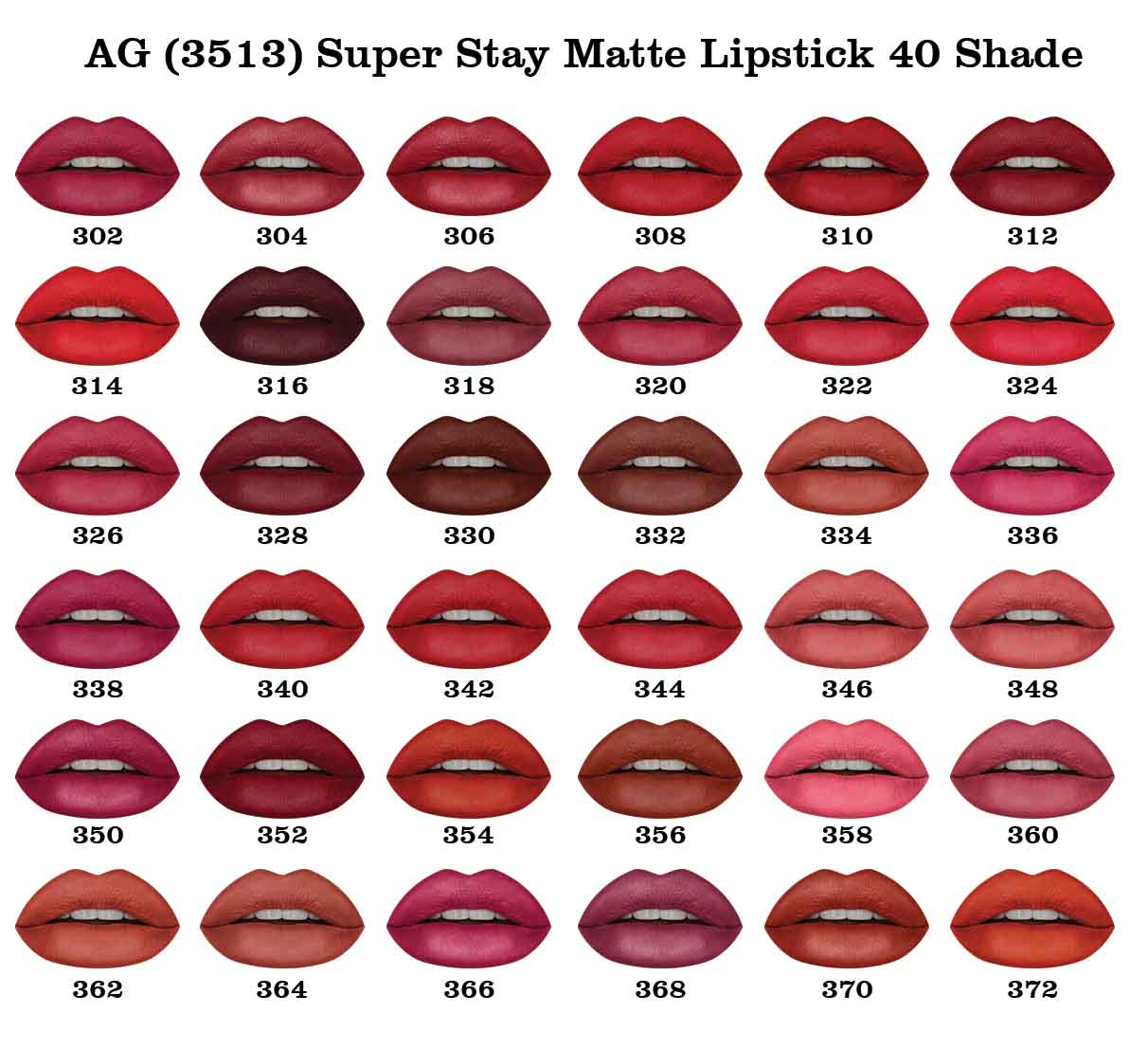 Aqua Color Line Super Stay Matte Lipstick