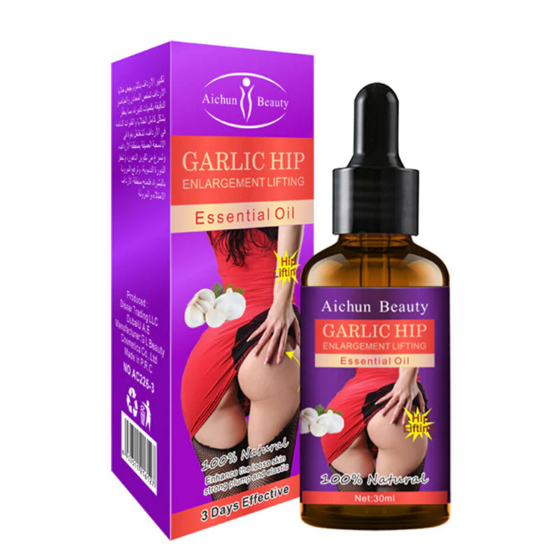AICHUN BEAUTY Garlic Hip Butt Enlargement Lifting Essential Oil - 30ml