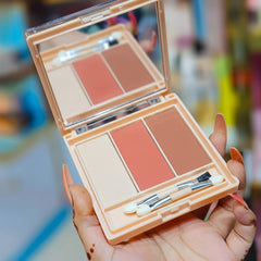 AnyLady Fit Me All in one Eyeshadow , Blusher & Highlighter Palette - 16 Colors