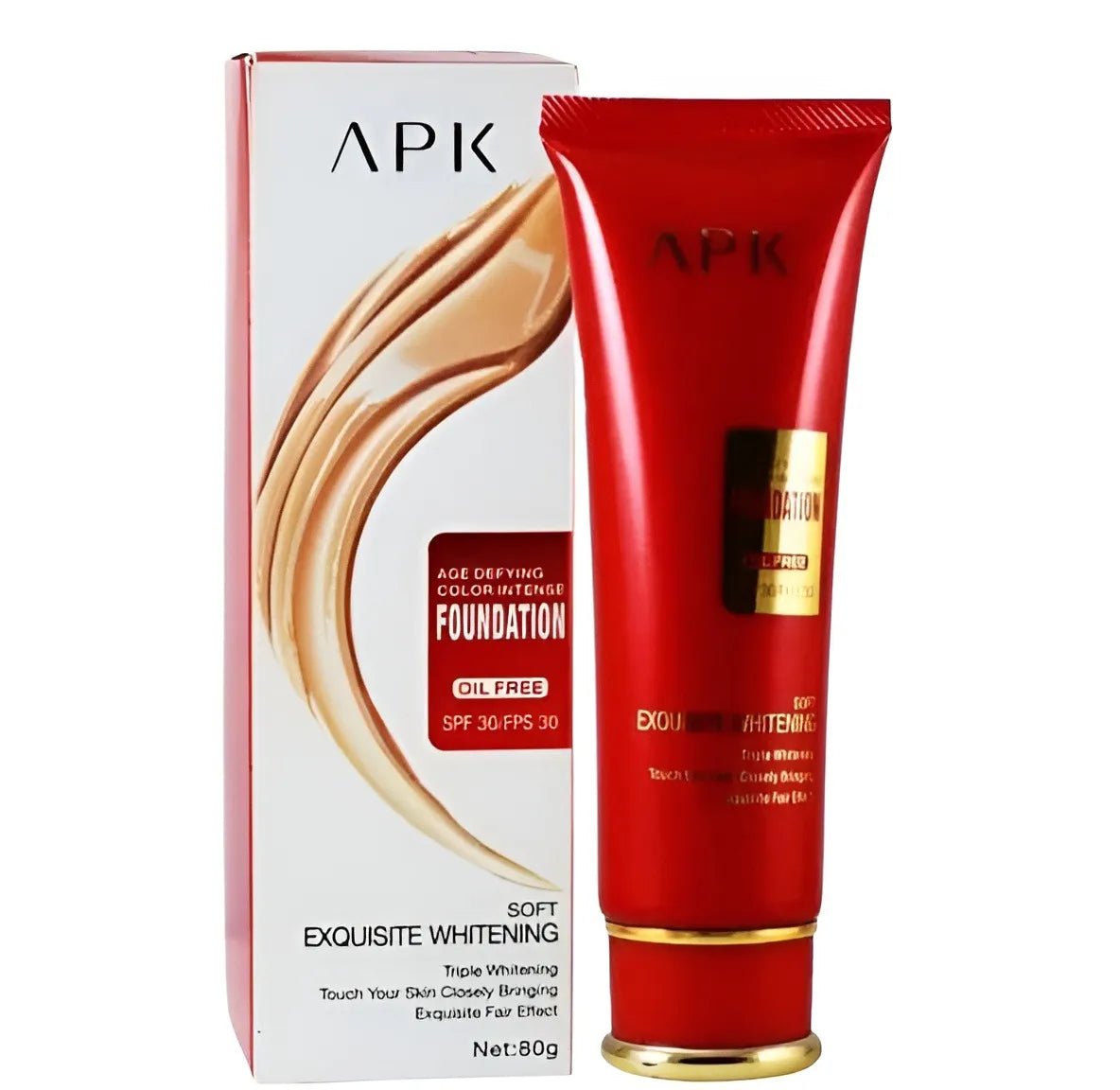 APK Cosmetics Full Cover Liquid Foundation SPF 30 - 80g