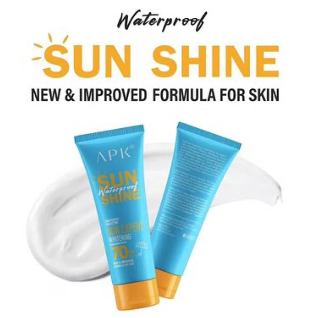 APK Whitening Sunscreen Cream SPF 70+++ - 100g