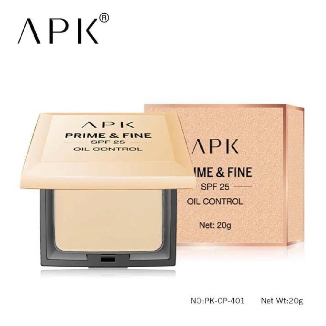 APK 2 in 1 Primer & Fine Oil Control Powder SPF 25