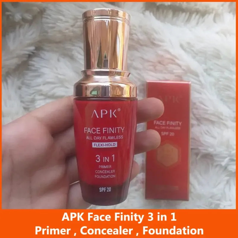 APK Face Finity 3 in 1 Primer Concealer Foundation
