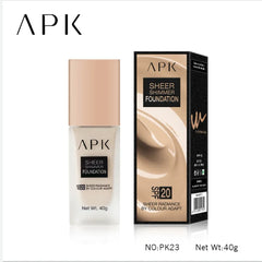 APK New Sheer Shimmer Foundation SPF-20 40g