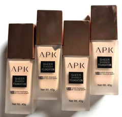APK New Sheer Shimmer Foundation SPF-20 40g