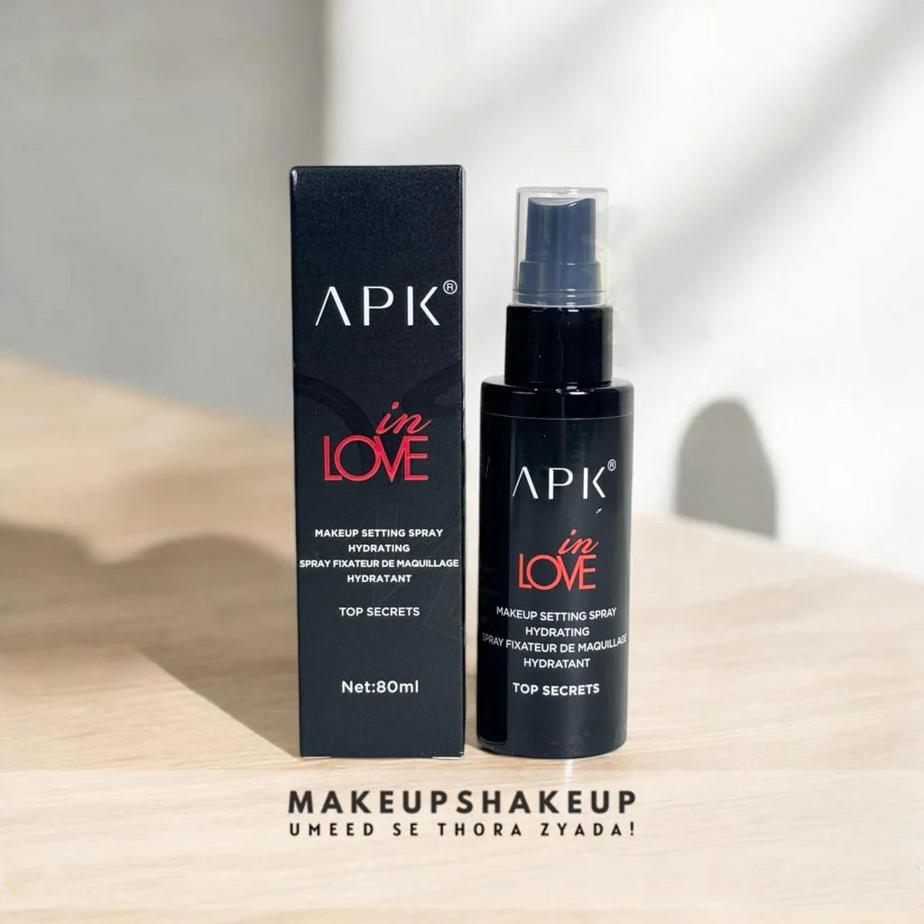 APK in Love Hydrating Make Up Setting Spray – 80ml