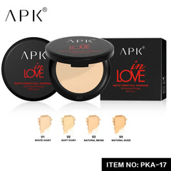 APK in Love Matte Finish Full Cover Compact Powder