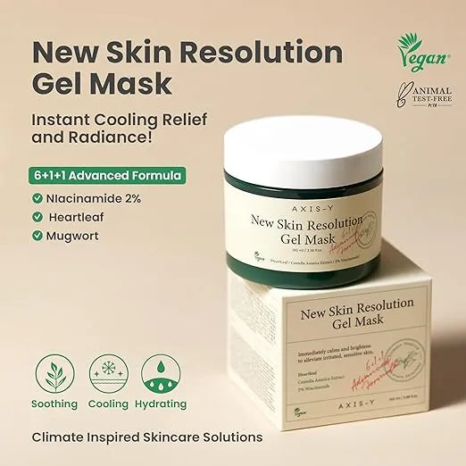 AXIS-Y New Skin Resolution Gel Mask  - 100ml