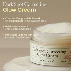 AXIS-Y Dark Spot Correction Glow Cream – 50ml (Made in Korea)