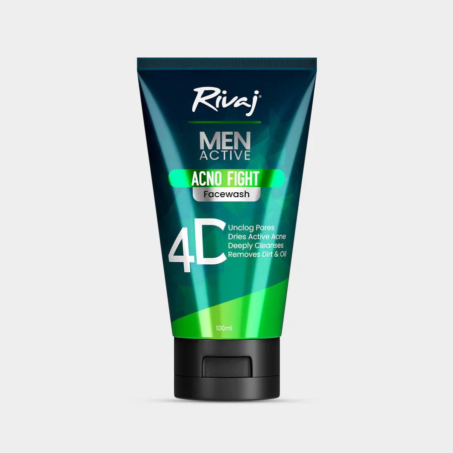 Rivaj Men Acno Fight Face Wash - 100ml