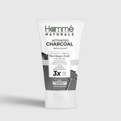 Hamme Natural Activated Charcoal Face Cleanser Scrub 100ml