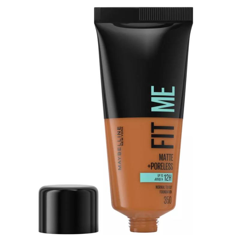 Original Maybelline Fit Me Foundation, Matte & Poreless, Full Coverage Blendable Normal to Oily Skin, 30ml