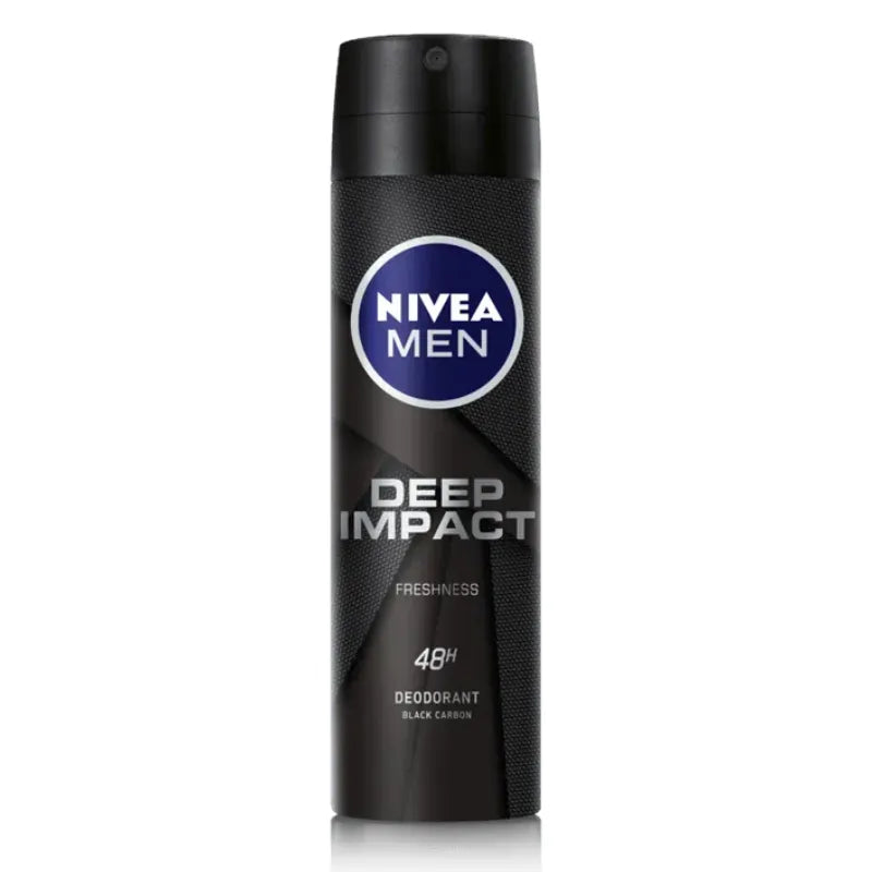 Nivea Men 48H Deep Dry & Clean Feel Anti-Perspirant Deodorant Body Spray - 150ml