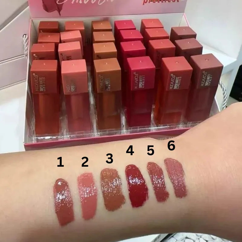 Huda Moji Lip Gloss Collection – Hydrating, Glossy & Playful Shades