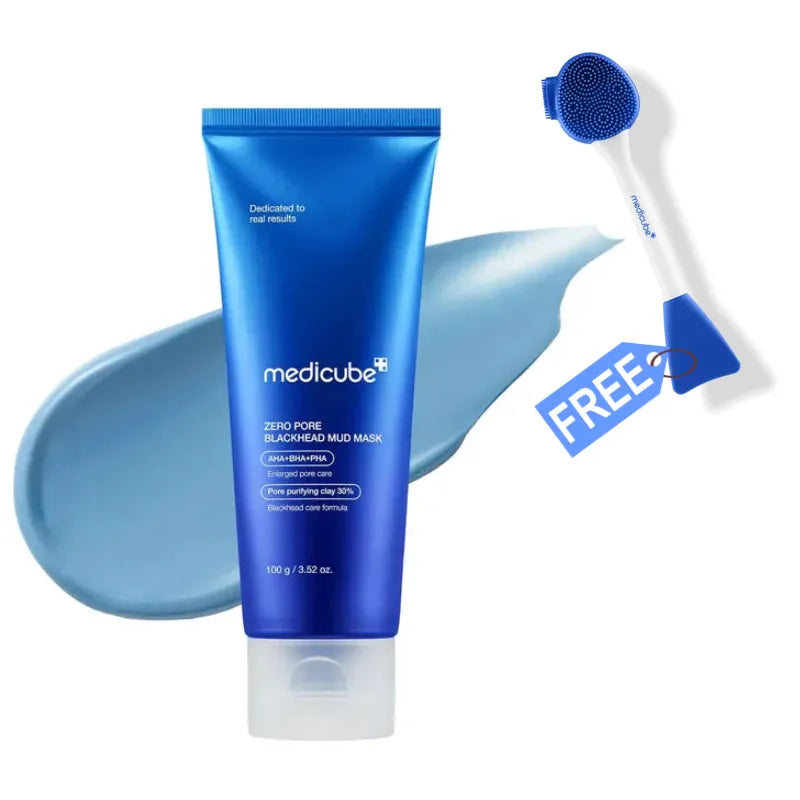 Medicube Zero Pore Blackhead Mud Mask  - 100g - Free Applicator