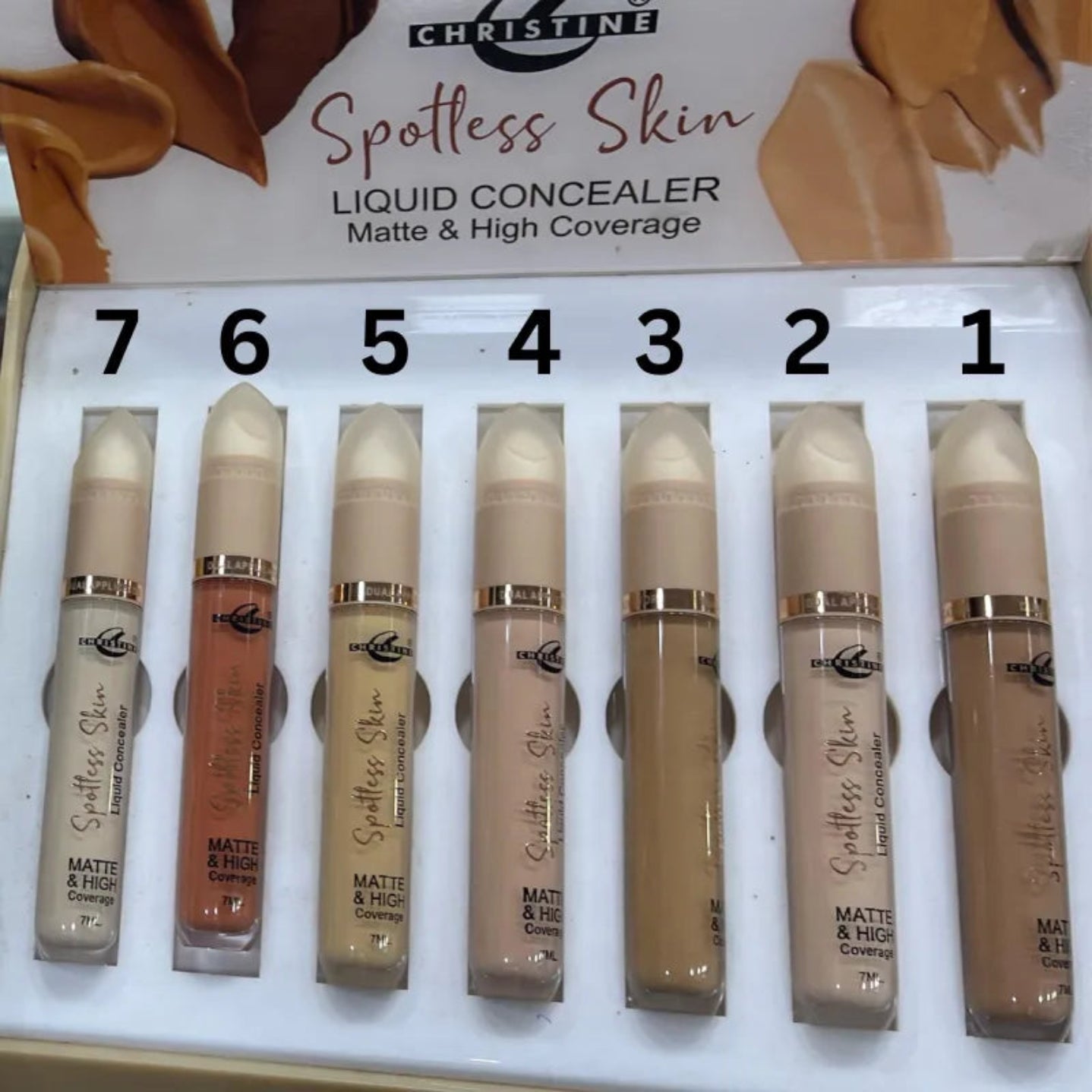 Christine Liquid Concealer Matte & High Coverage