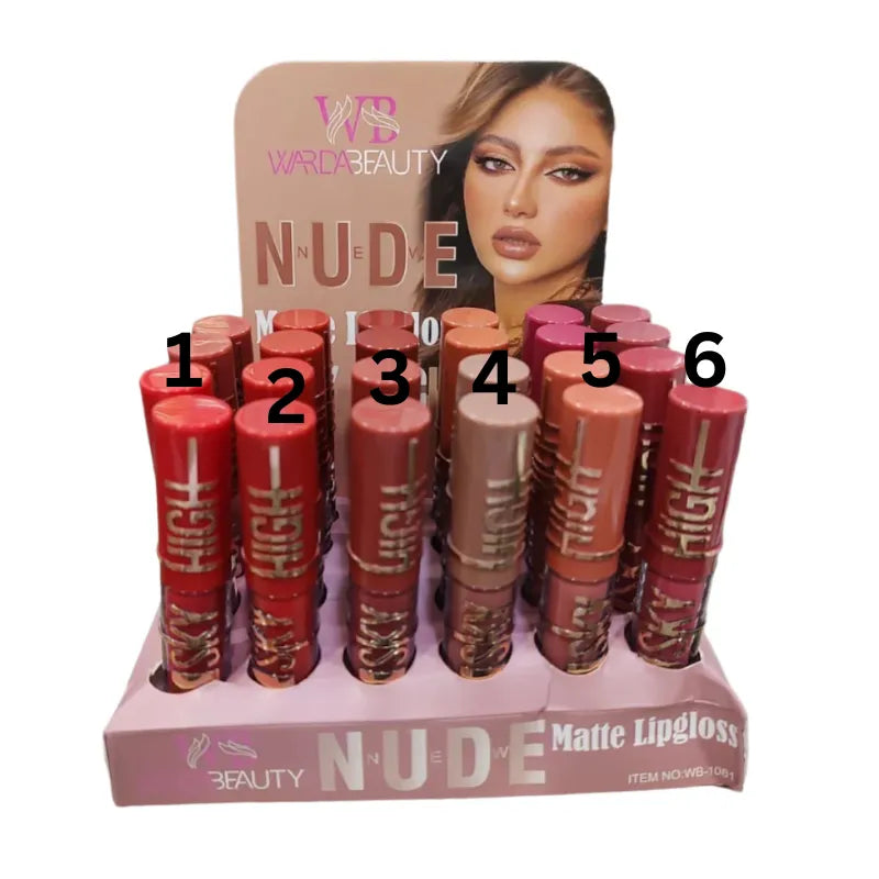 Warda Beauty Nude Matte Lip Gloss