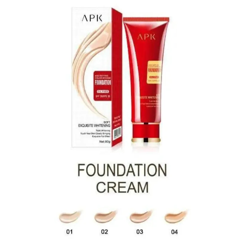 APK Cosmetics Full Cover Liquid Foundation SPF 30 - 80g