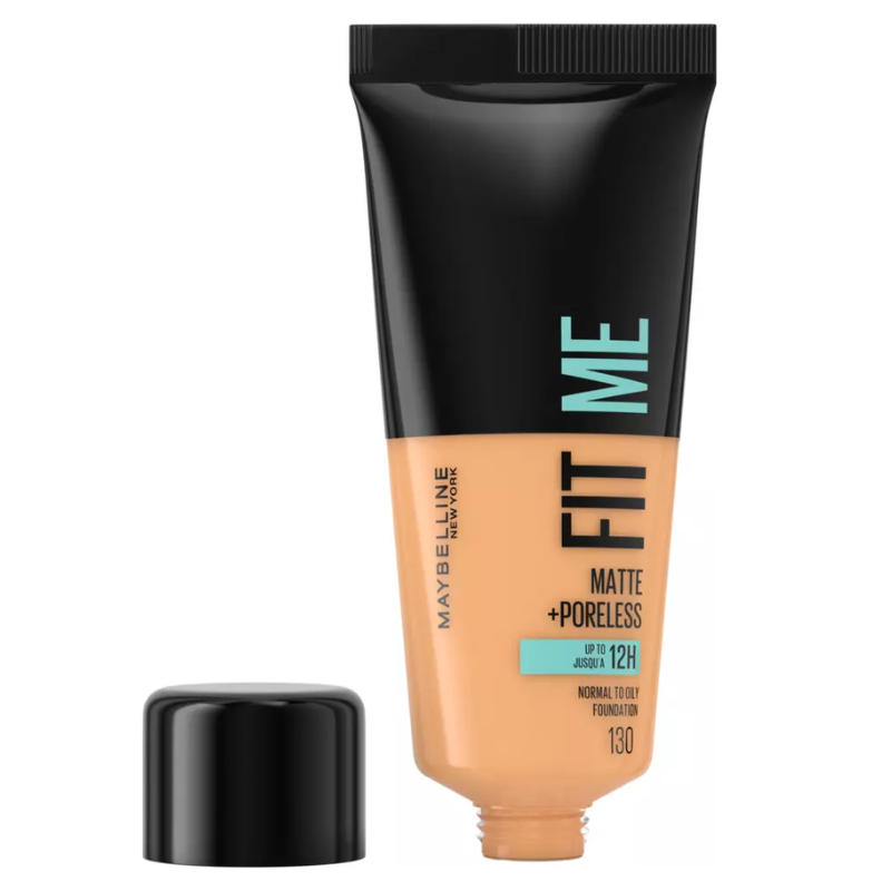 Original Maybelline Fit Me Foundation, Matte & Poreless, Full Coverage Blendable Normal to Oily Skin, 30ml