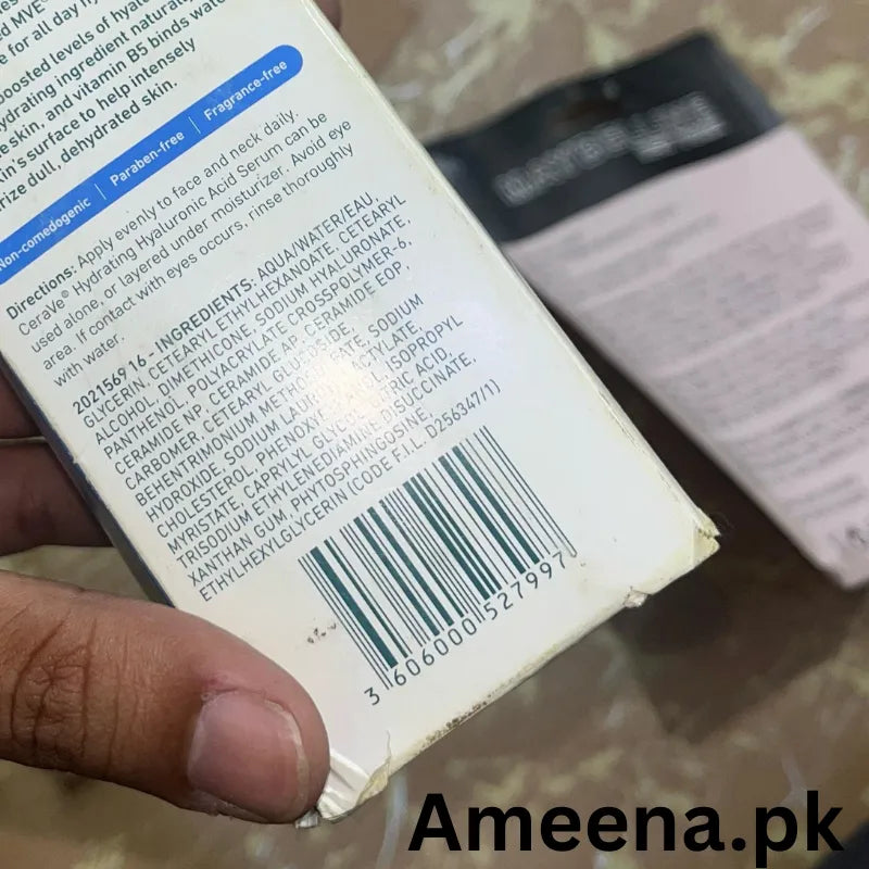 Cerave Hydrating Hyaluronic Acid Serum -  1Oz/30Ml