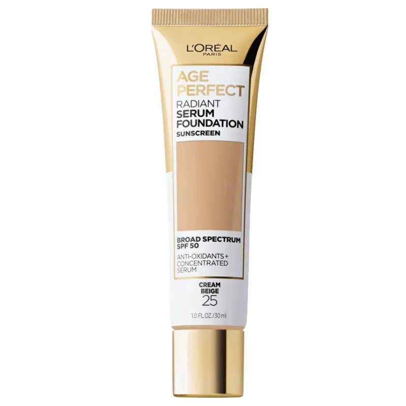 L'Oreal Paris Age Perfect Radiant Serum Foundation with SPF 50 - 30ml