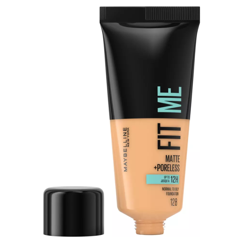 Original Maybelline Fit Me Foundation, Matte & Poreless, Full Coverage Blendable Normal to Oily Skin, 30ml