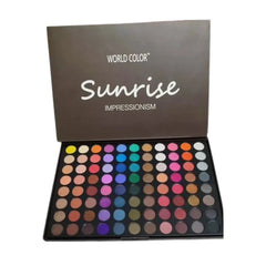 World Color Sunrise 88 Color Eyeshadow Palette
