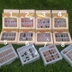 Romantic Cool False & Artifical Nails