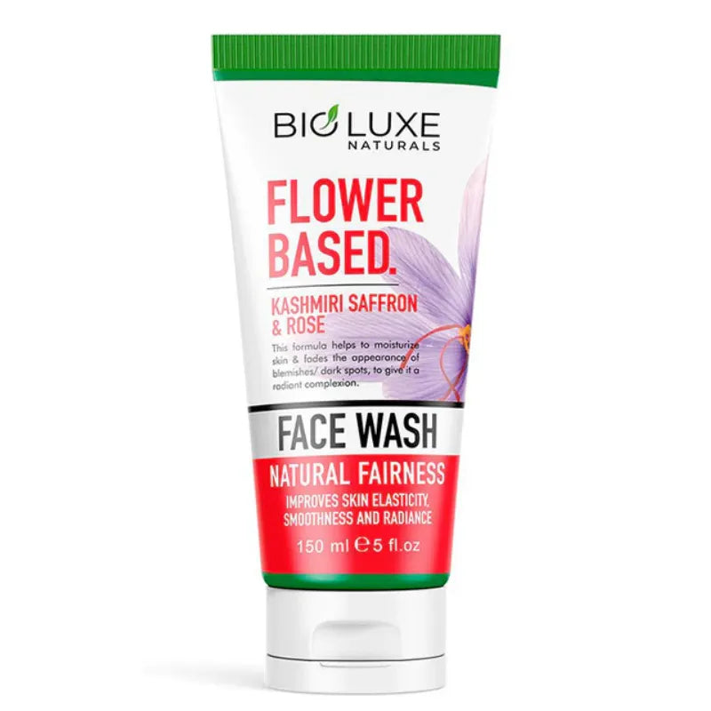 Bioluxe Naturals Flower-Based Face Wash 150ml