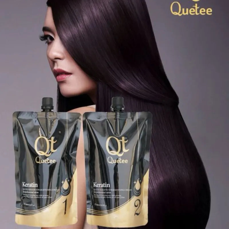 Quetee 2 Keratin Straightening Rebounding Kit 500ml