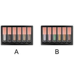 6 Pcs Lakyou Beauty Metallic Glow Liquid Eyeshadow