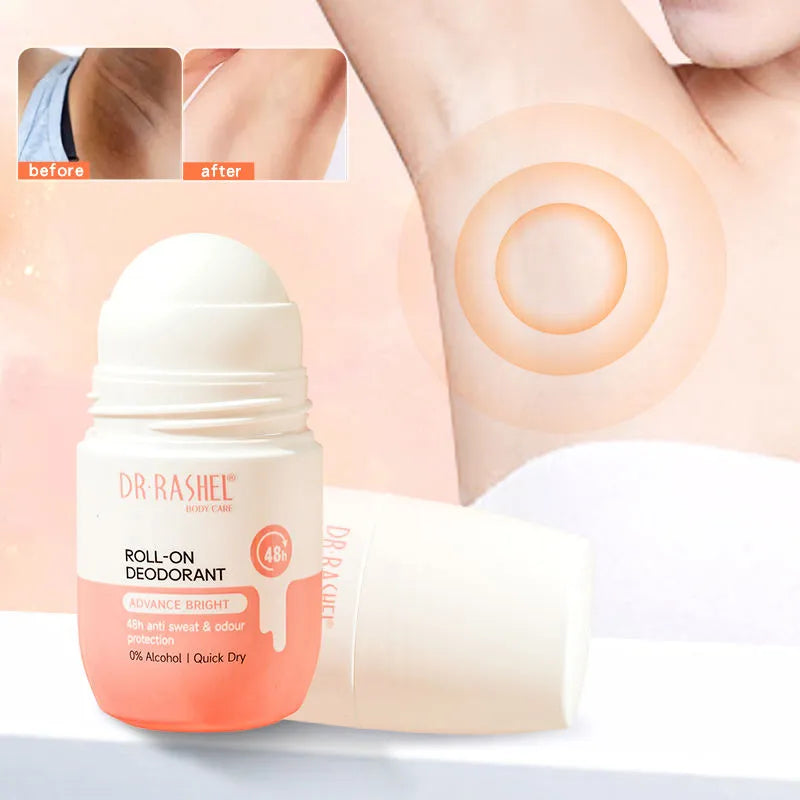 Dr. Rashel Advance Bright Quick Dry Roll-On Deodorant 48H Protection - 50ml