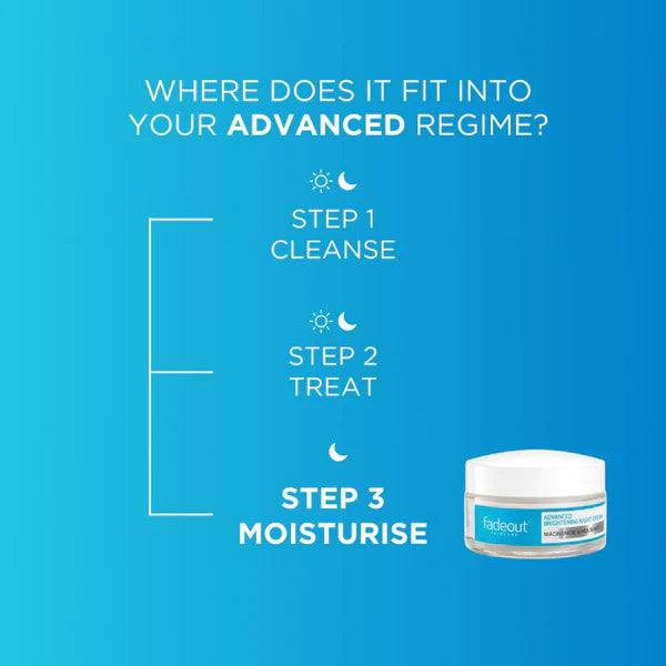 Fade Out Advanced Brightening Night Cream - 50ml