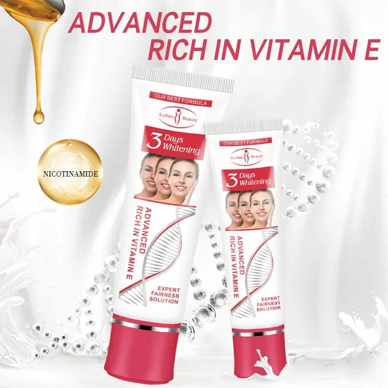 Aichun Beauty 3 Days Whitening Cream with Vitamin E - 125g