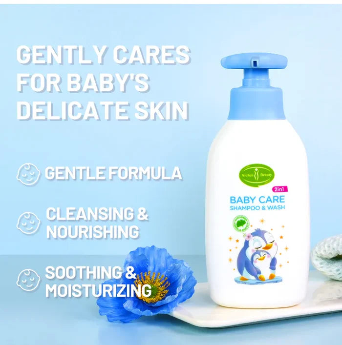 Aichun Beauty 2 In 1 Baby Shampoo And Body Wash - 300ml