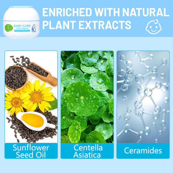 Aichun Beauty Moisturizing Baby Face Cream Sunflower Oil - 50g