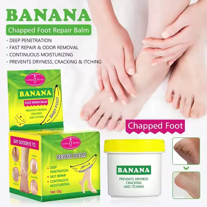 Aichun Beauty Organic Banana Extract Foot Cream