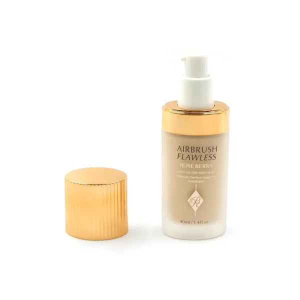 RoseBerry Airbrush Flawless Stays All Day & Night Liquid Foundation