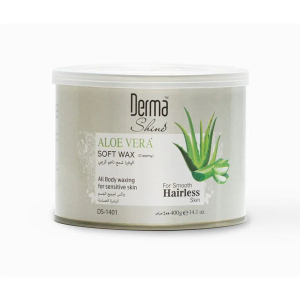 erma Shine Brazilian Wax with Aloe Vera - 400g