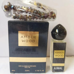 Amber Wood By Ajmal Attar With Tasbeeh 6ml