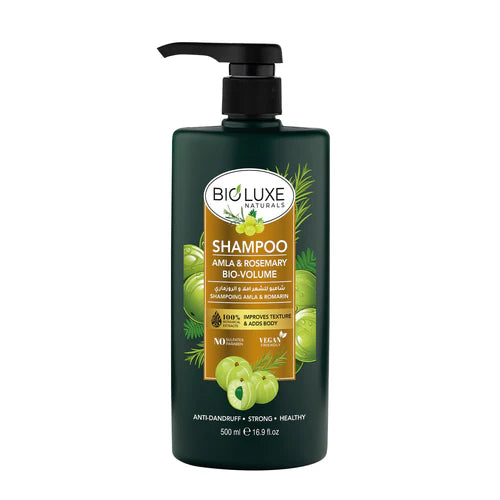 Bioluxe Naturals Amla & Rosemary Bio-Volume Shampoo 500ml
