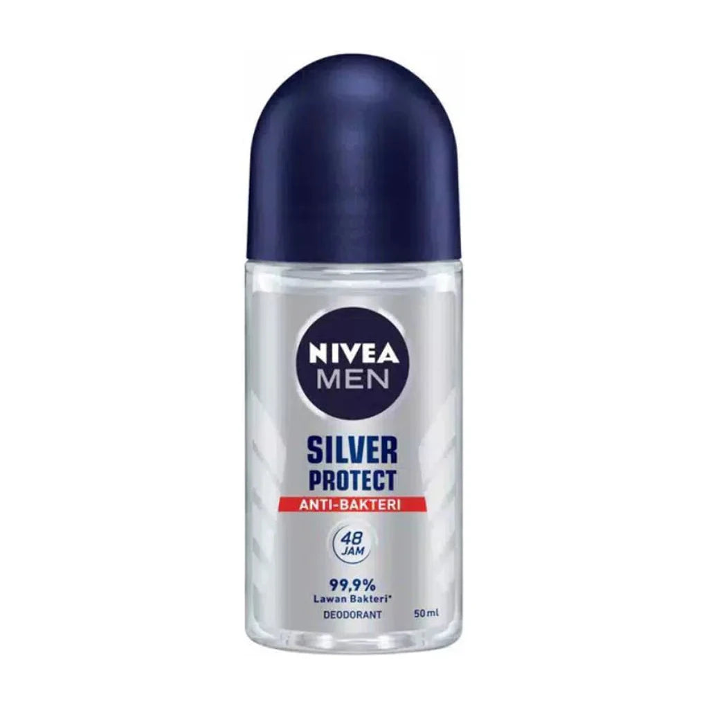 Nivea Men Silver Protect Anti-Bacterial Roll On - 50ml