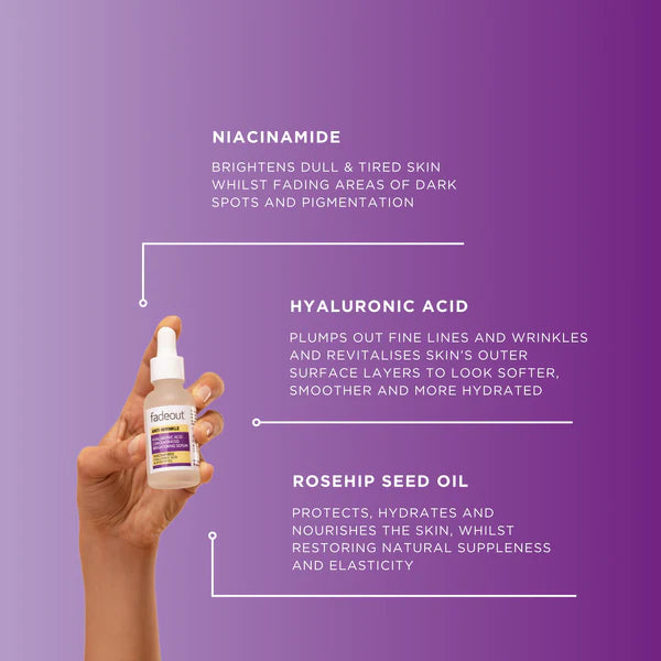 Fadeout Anti-Wrinkle Concentrated Brightening Serum - 30ml