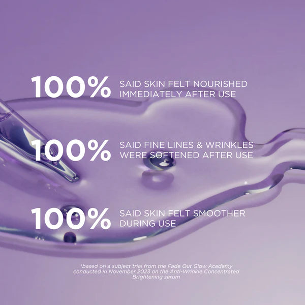 Fadeout Anti-Wrinkle Concentrated Brightening Serum - 30ml