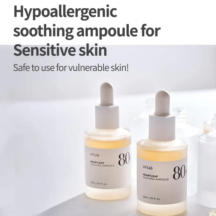 Anua Houttuynia Cordata 80% Moisture Soothing Ampoule - 30ml
