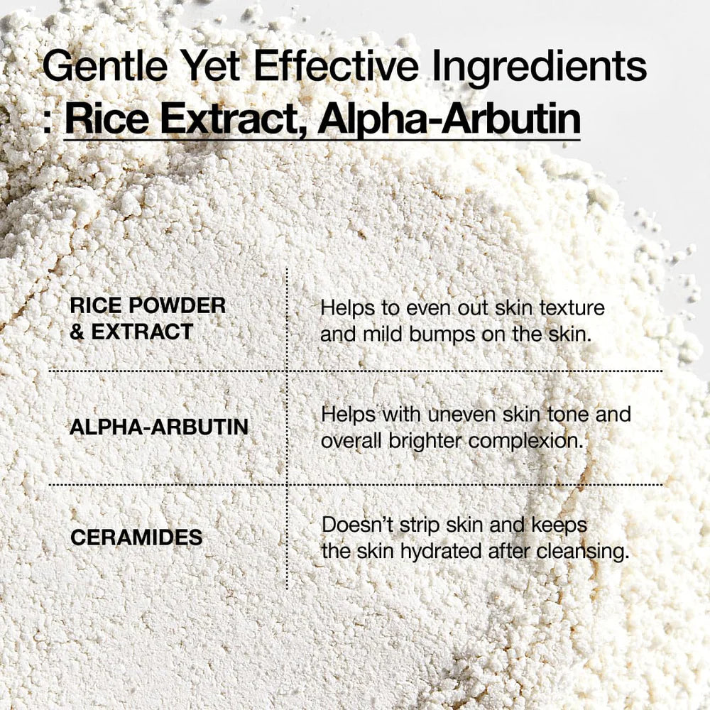 Anua Rice Enzyme Brightening Cleansing Powder – 40g